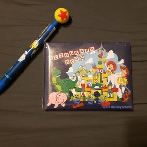 Pixar/Toy Story Autograph book with a pen